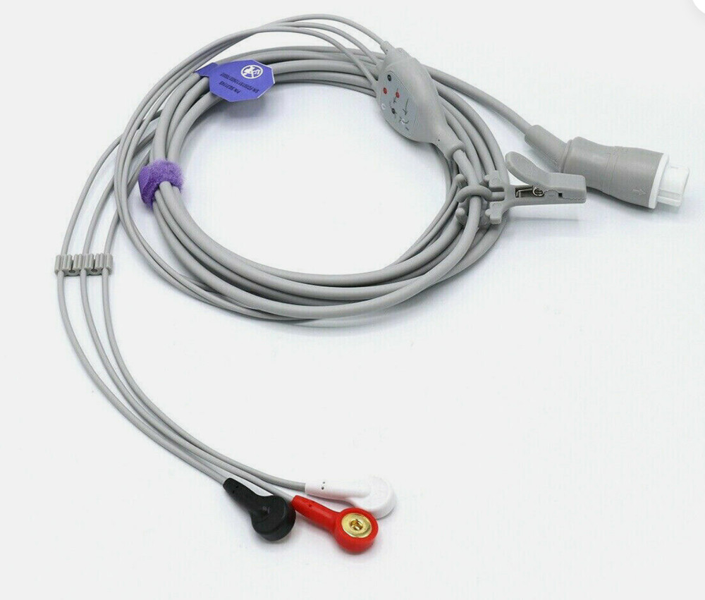 Philips MP20 Accessories Kit Bundle - Cuff, Hose, SpO2, ECG, Temperature