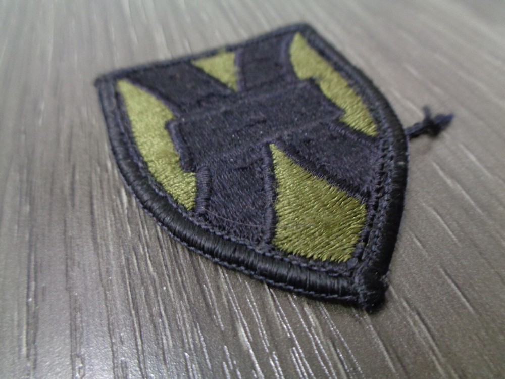 US Army 21st Sustainment Command Patch, Subdued. Vietnam issue