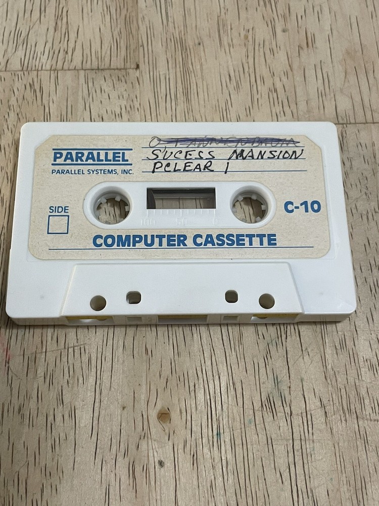 Parallel C-10 Computer Cassette 10 Min Personal Computers EUC
