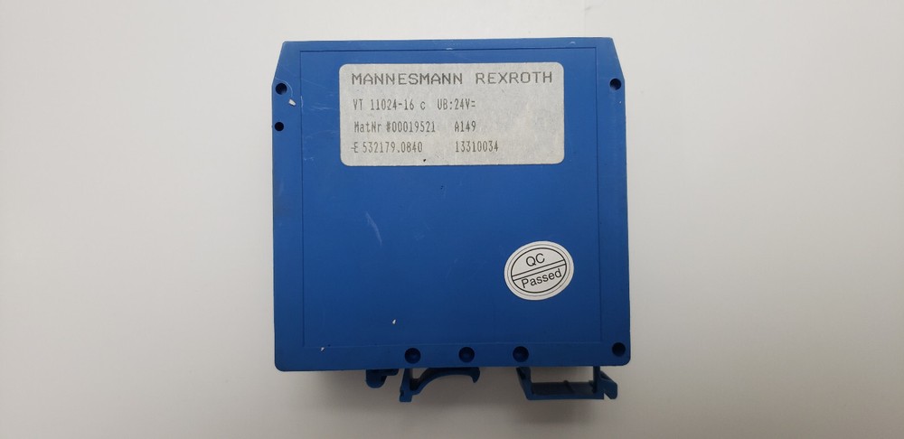 Rexroth VT 11024-16 Control Amplifier Module MatNr 00019521