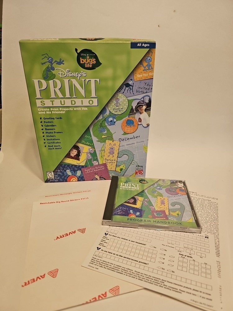 Disney/Pixar�s Print Studio A Bug's Life