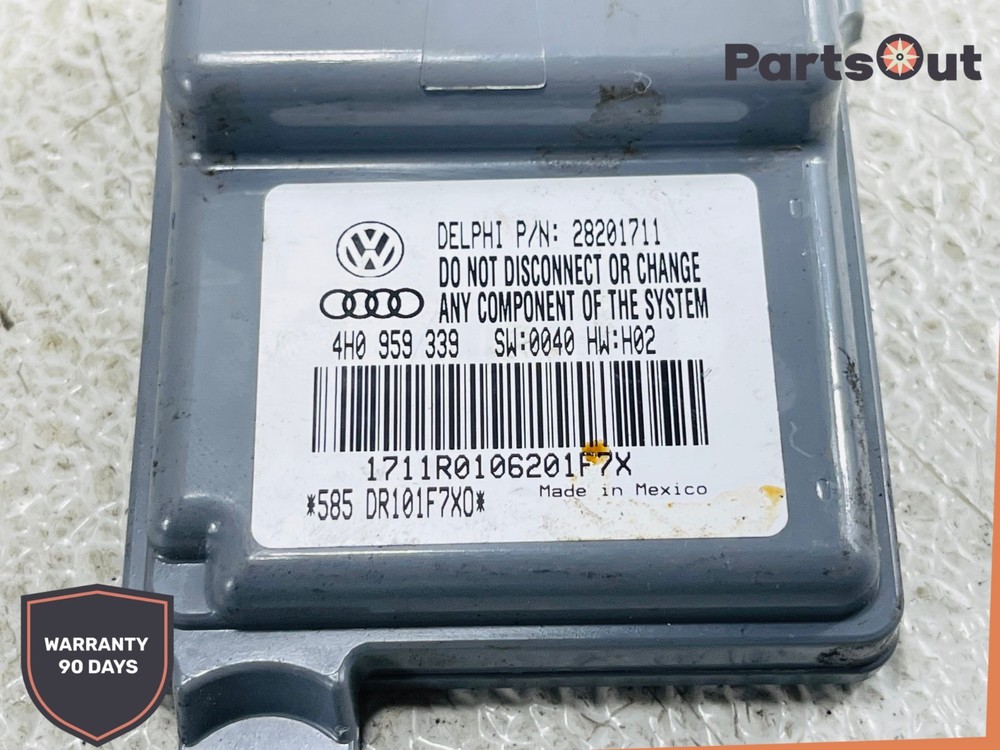 2013-2018 AUDI S8 - Front Right SEAT Occupant Detection Module 4H0959339A