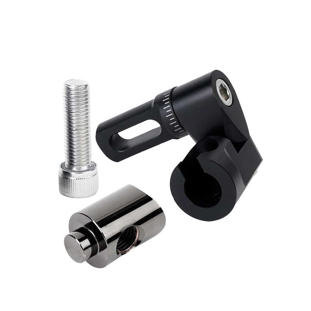 LWANO Single Side Adjustable V-Bar Mount Quick Disconnect Bow Rod Stabilizer,...