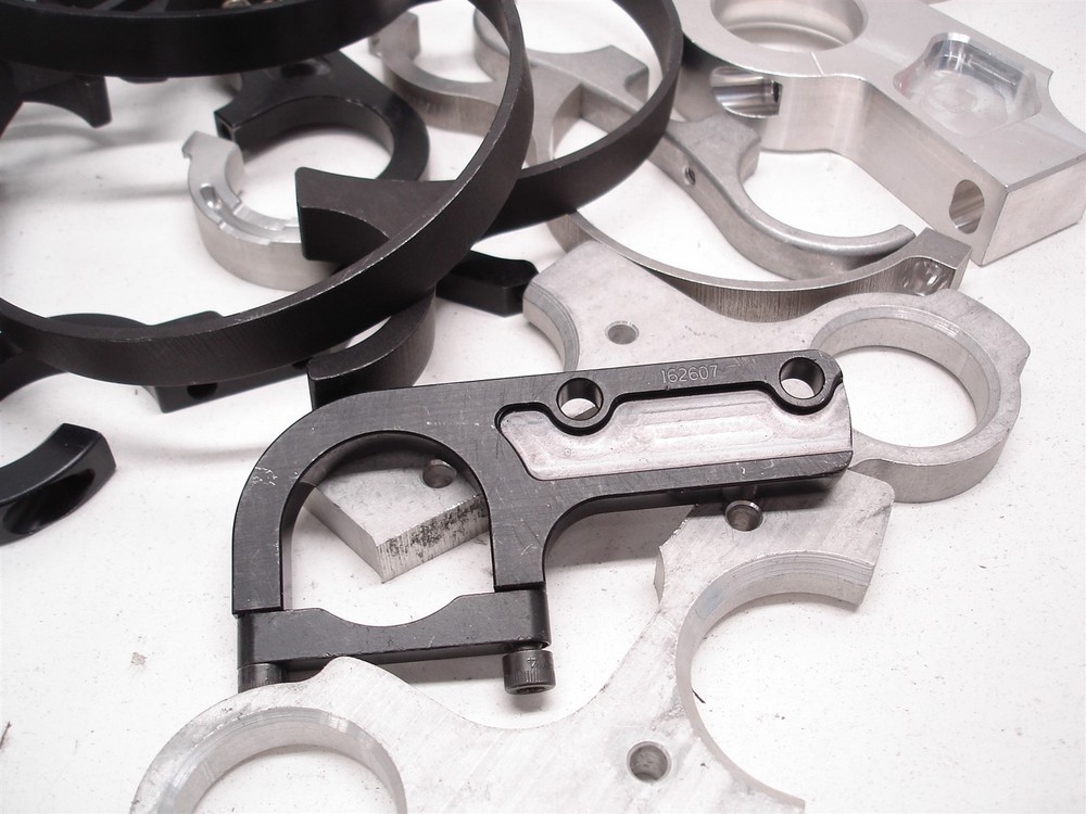 BULK 130+pcs NASCAR BILLET ASSORTED FIREBOTTLE MOUNTING BRACKETS ASSORTED CLAMPS