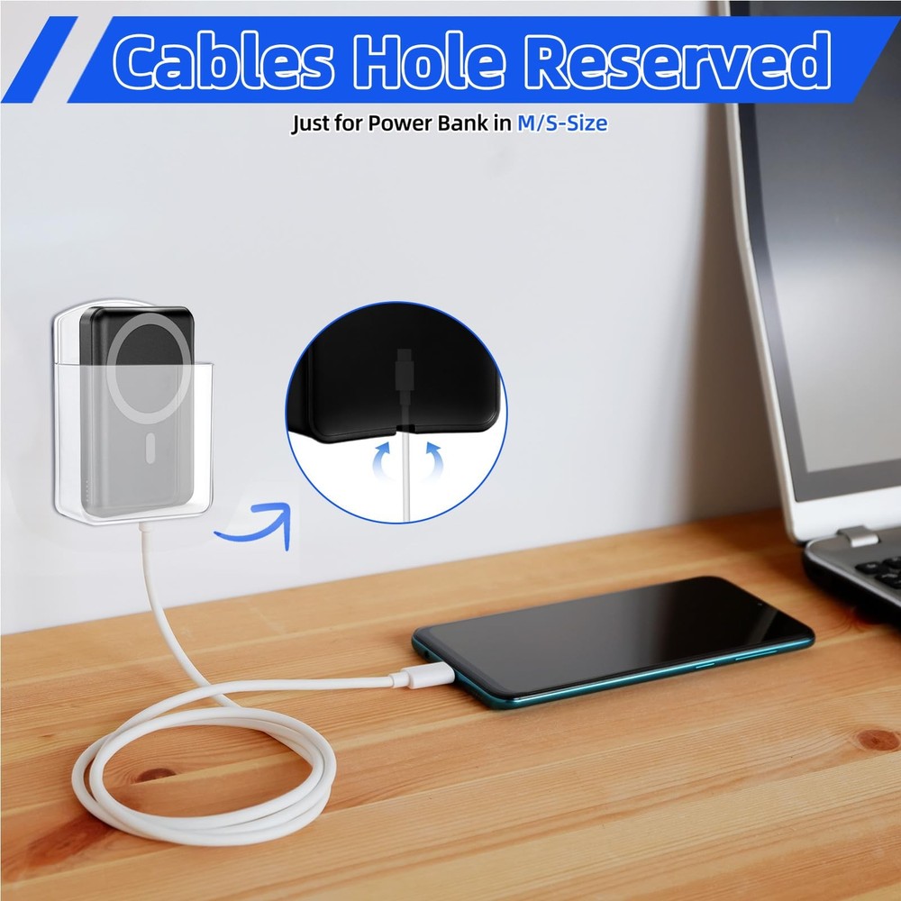 12 Pcs Remote Control Holder Wall Mount Self Adhesive TV Controller Holder Tr...