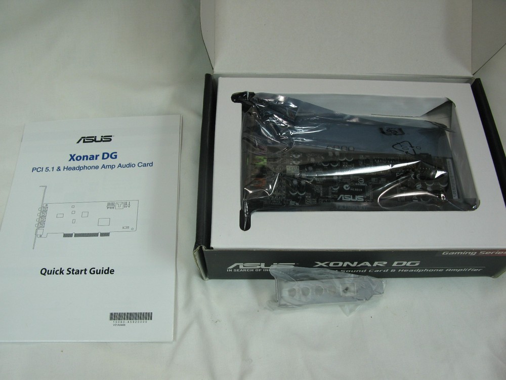 ASUS PCI Express (Xonar DG) Sound Card Model# XONAR DG(ASM)