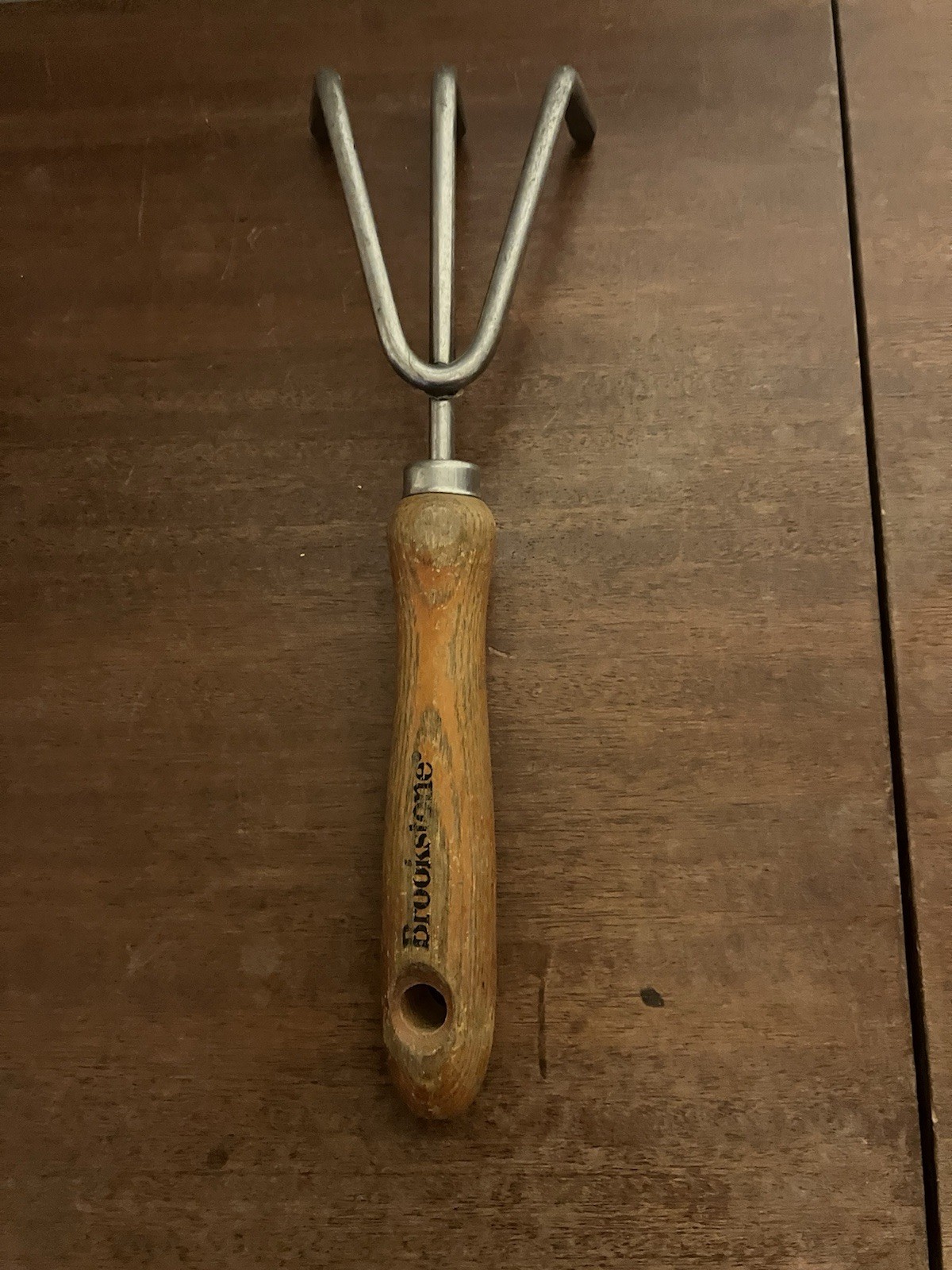 Vintage Hand Held Stainless Steel Garden Cultivator Claw