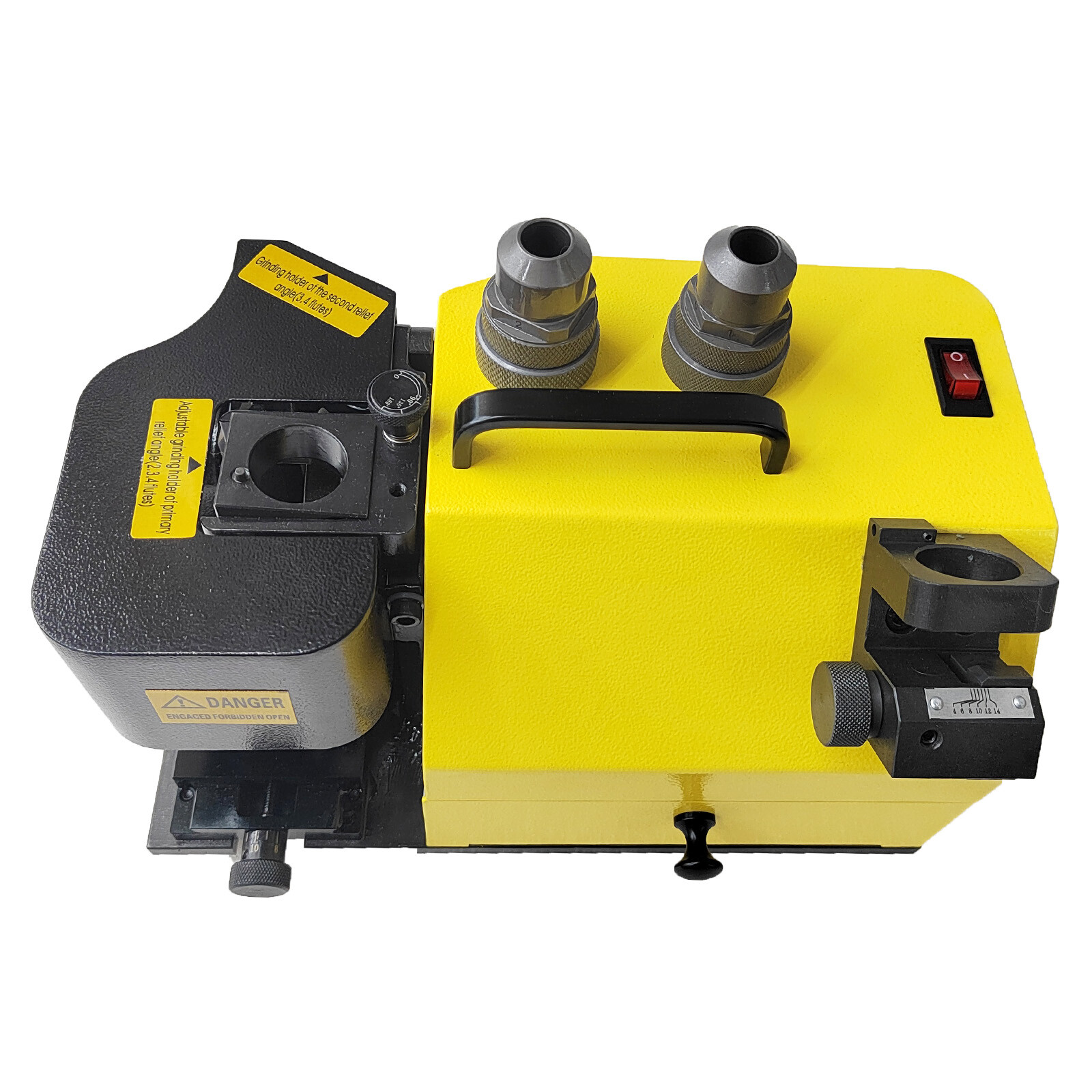 End Mill Grinding Sharpener Portable Milling Cutter Grinder for 4-14mm End Mills