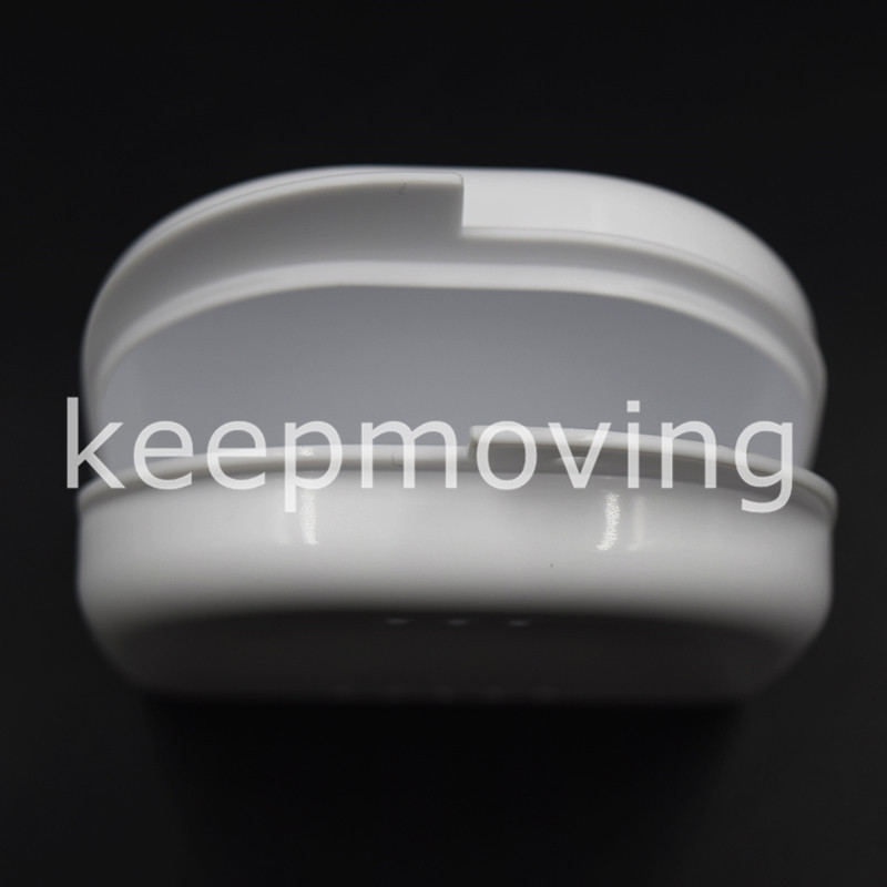White Dental Orthodontic Retainer Denture Storage Case Box Container 1 Pcs