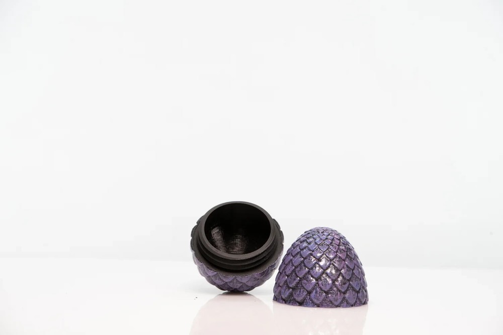 Dragon Egg Container - Blue
