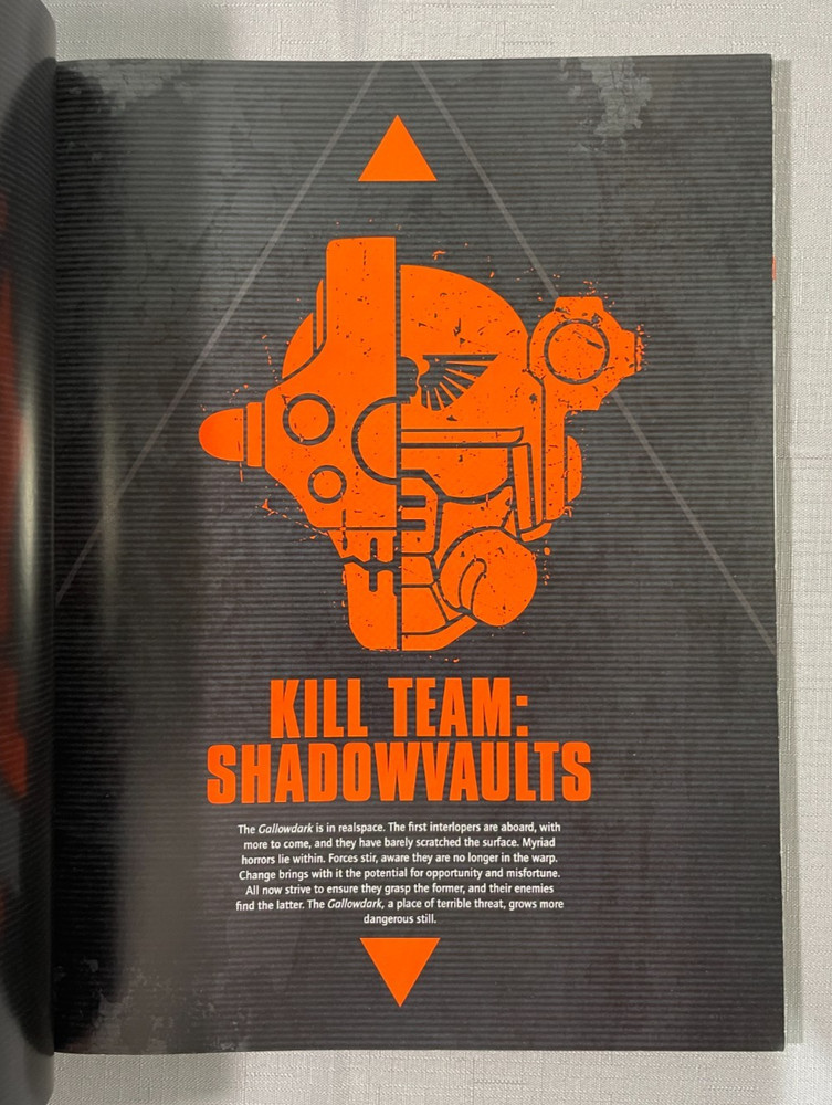 Warhammer 40K Kill Team Shadowvaults Rulebook Supplement Games Workshop