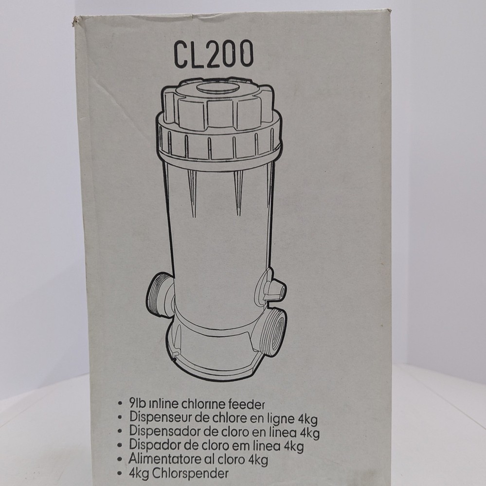 Automatic Chlorinator Feeder CL200 Inline Pool Hayward Replacement 9lb Capacity