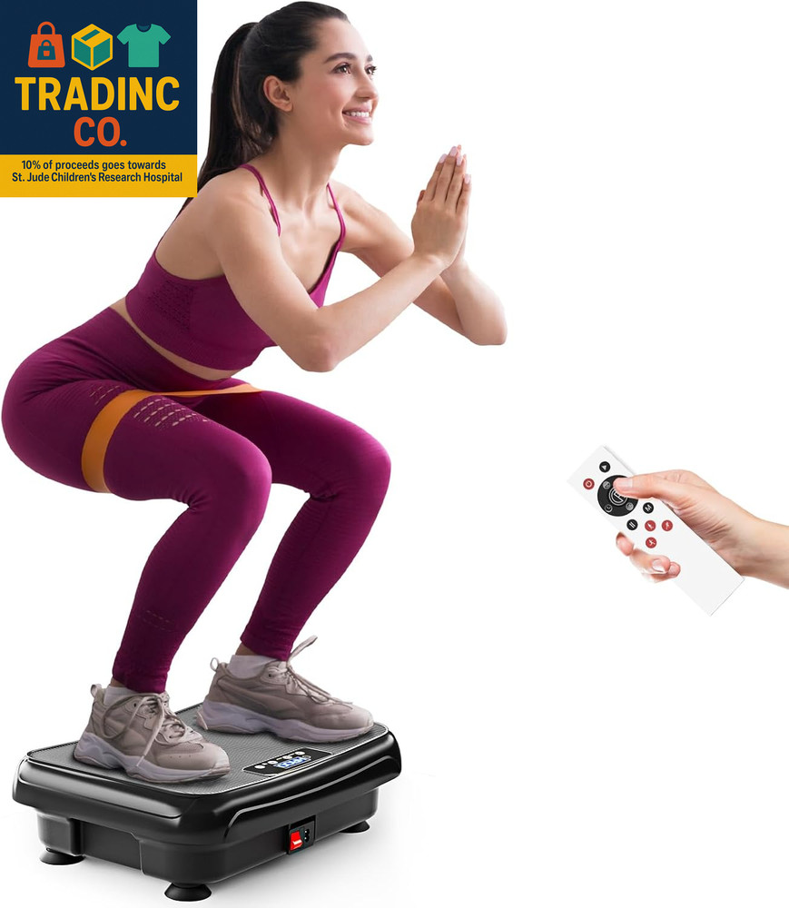 Vibration Plate Exercise Machine:  Mini Vibrating Plates for Lymphatic Drainage
