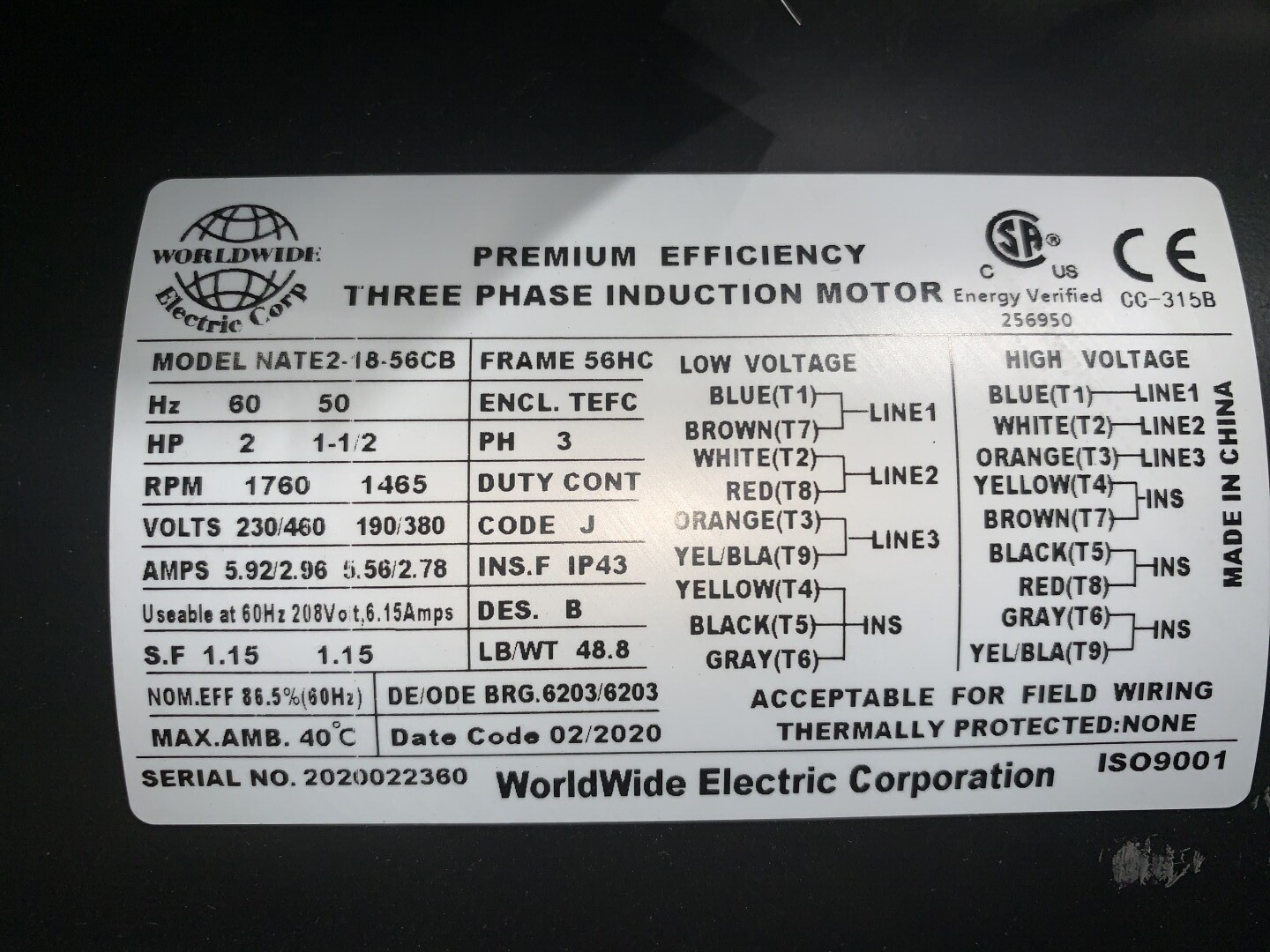 Viking Pump GG475 Hydraulic Gear Pump 2hp 230/460v-ac