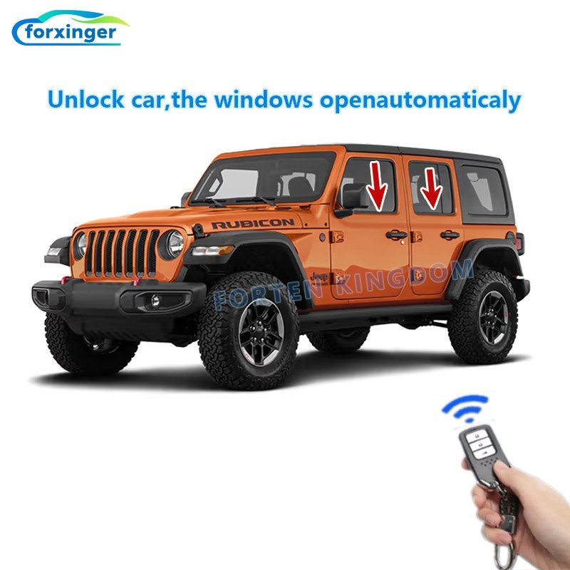 HUD Speedometer & Remote Window Module Combo for Jeep Wrangler/Gladiator 07-24