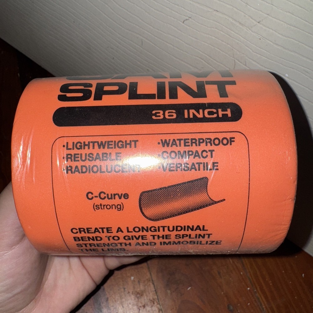 SAM® SPLINT - ORIGINAL 36" - ORANGE/BLUE ROLL
