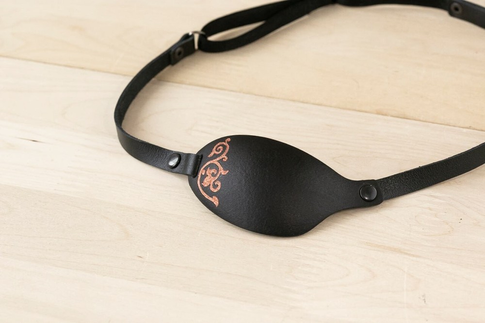 Eye Patch, Leather Eye Patch, Small Eye Patch, Slim Eye Patch, Custom Eye Patch
