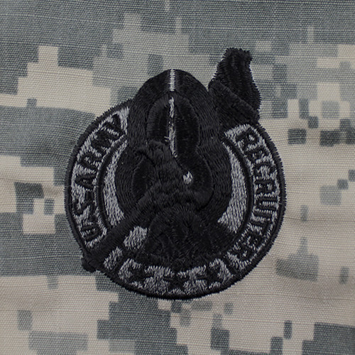 US ARMY CAMO SHIRT BASIC RECRUITER IDENTIFICATION BADGE ACU SEW ON PATCH