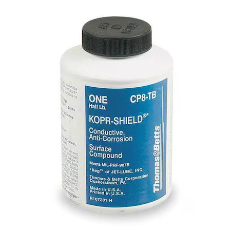 Abb Cp8-Tb Anti Seize Compound, Copper Base, 8 Oz.