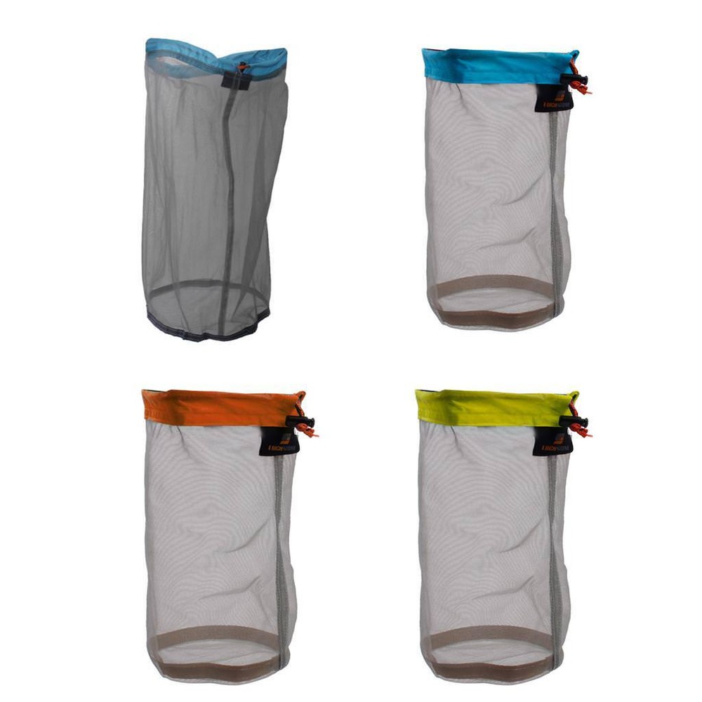 4Pcs Lightweight Mesh Stuff Sack Storage Bag Sleeping for Tavel Camping Hiking