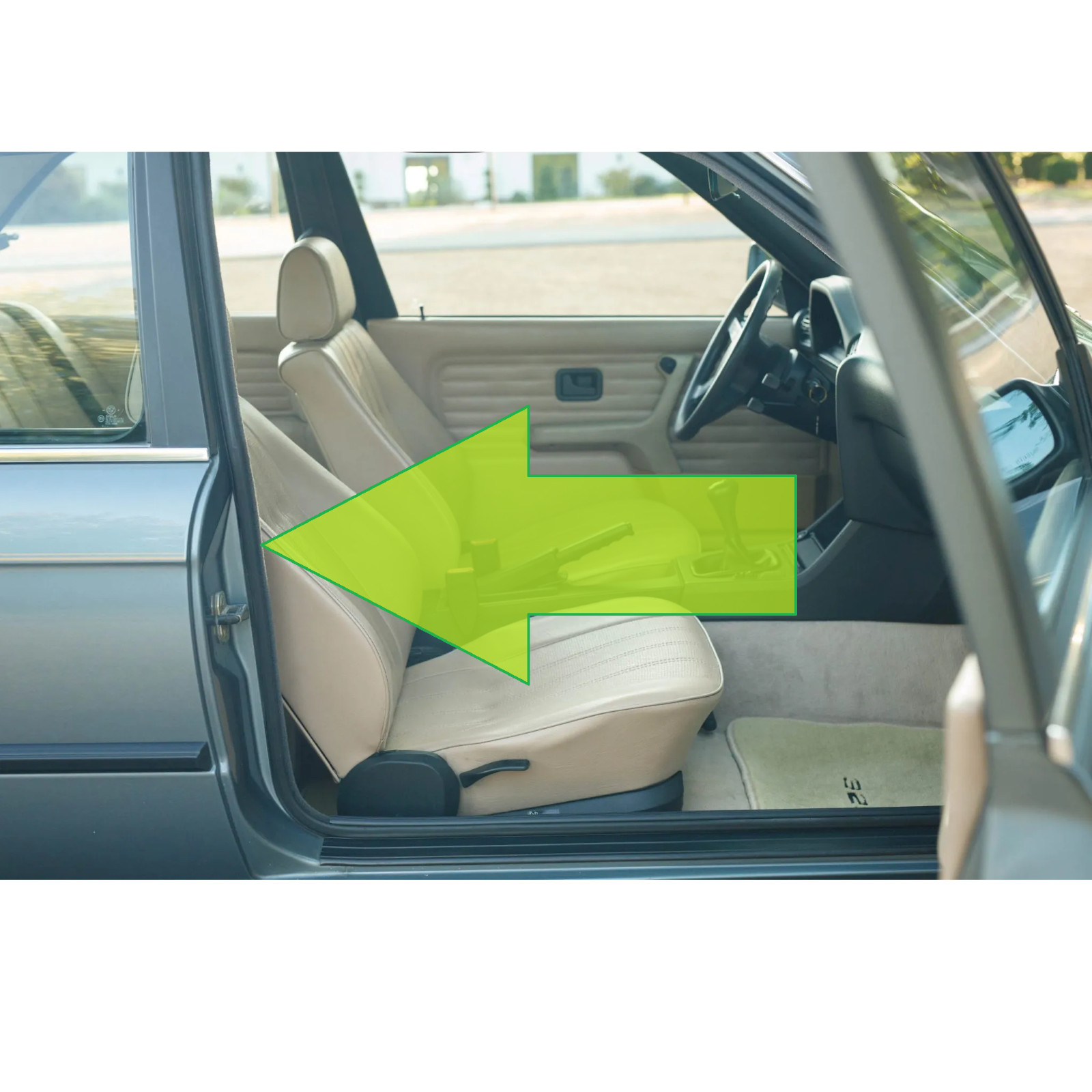 BMW E30 3 Series 2-Door Coupé 3 Piece Rubber Weatherstrip Set for Doors & Trunk