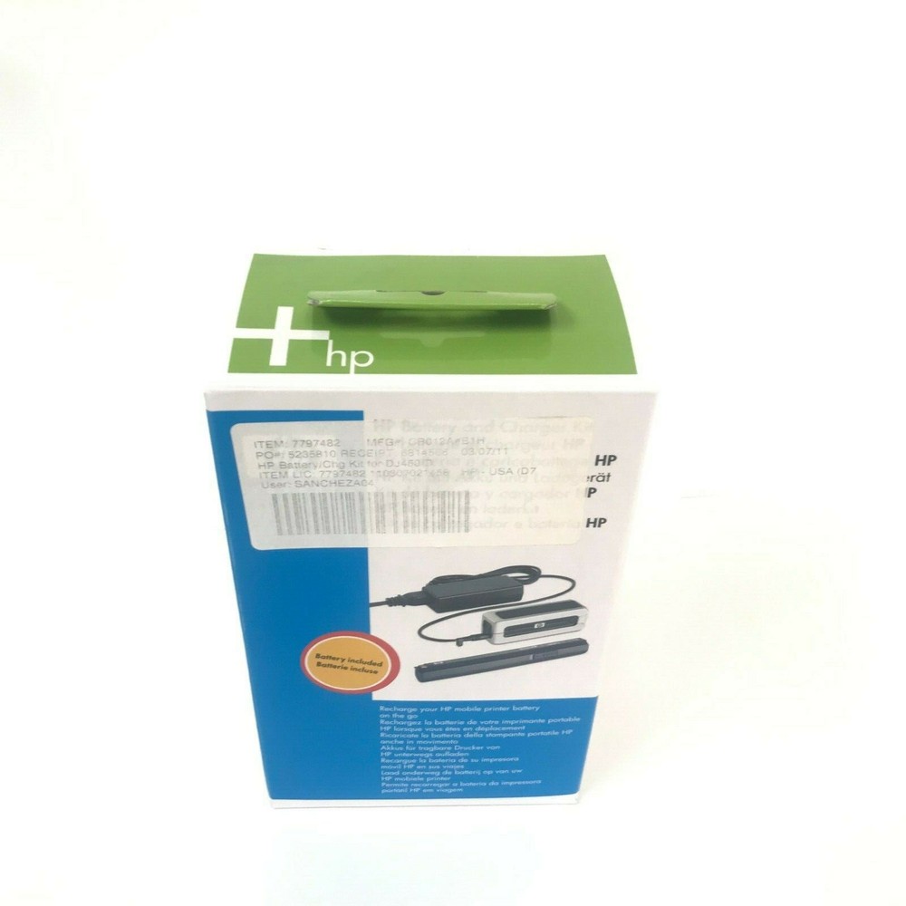 HP Battery and Charger Kit NEW