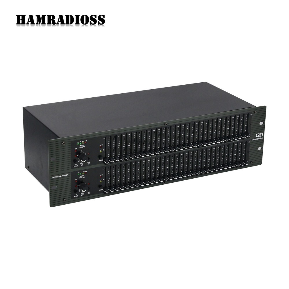 DBX 1231 Professional Audio Equalizer Dual 31 Band IC Chip Control Solid Core