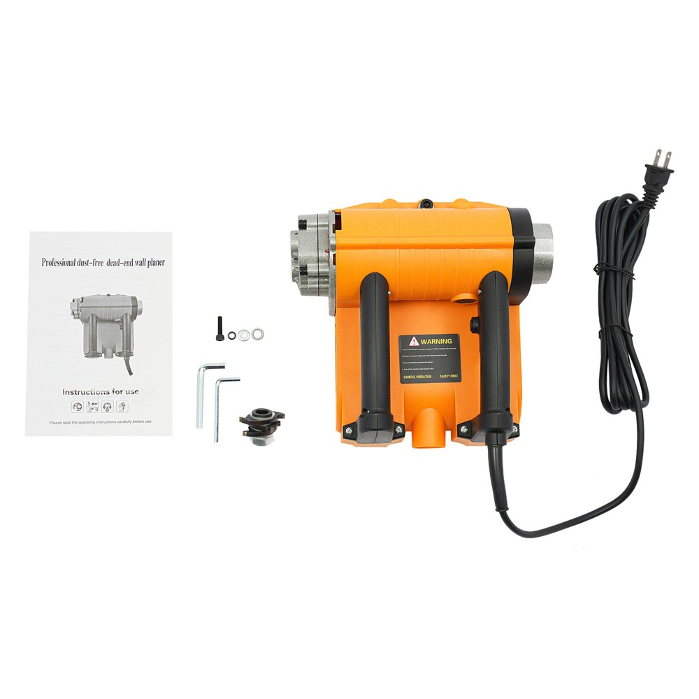 Concrete Planer Machine 110V 4580W 150mm Width Wall Putty Leveling Removing Tool