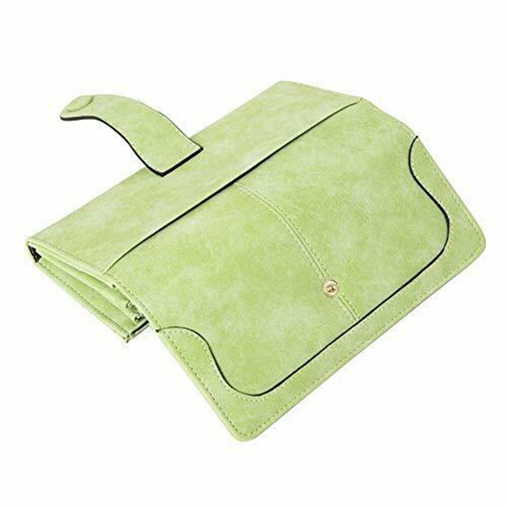Women Soft Leather Wallet Long Clutch Pocket Credit Card Holder Purse Handbag US