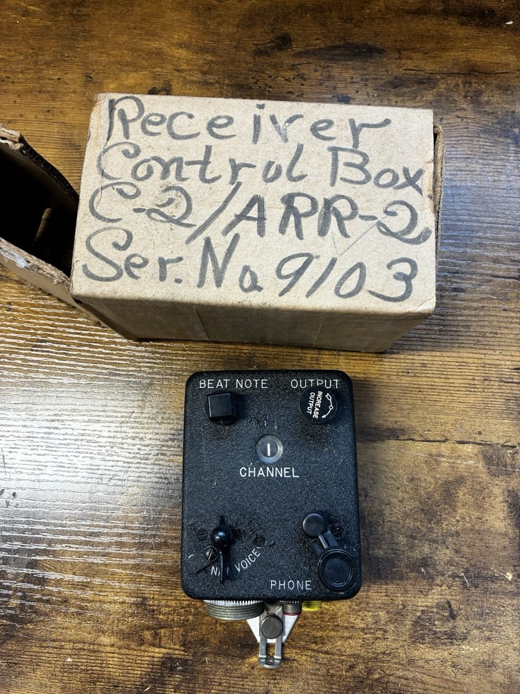 WW2 Era Military Communication Device, Original Box And Packing. B1