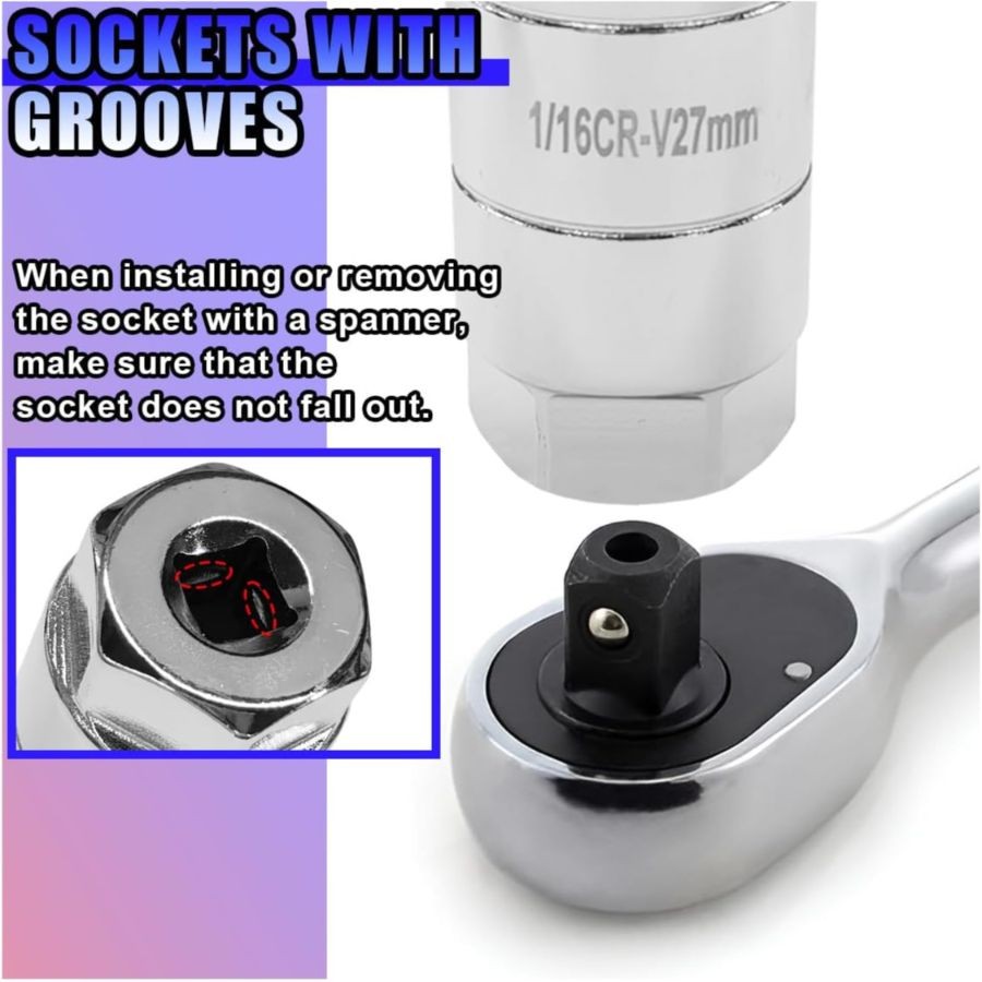 Oil Pressure Sensor Socket, 1 1/16 Oil Pressure Switch Socket, Oils-White