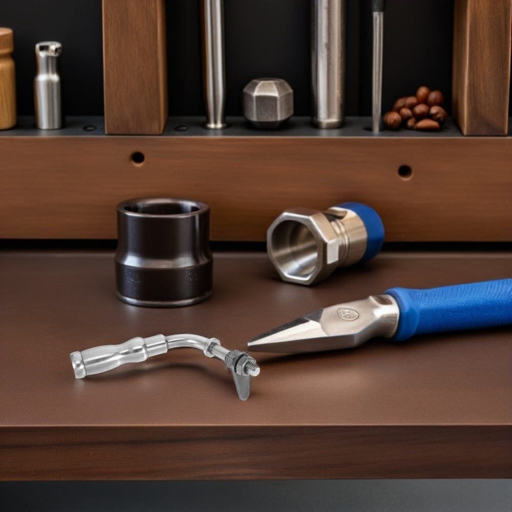 Wood Stove Handle Kit Fireplace Damper Pull Decorative