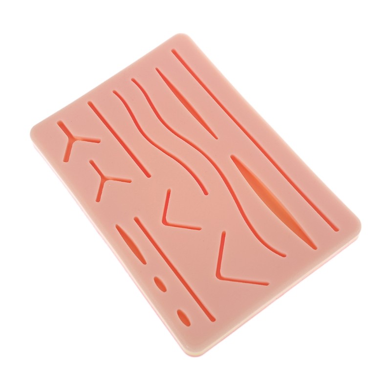 Multi-purpose Suture Practice Pad Reusable Suture Pad Skin Model 6.61 x 4.61