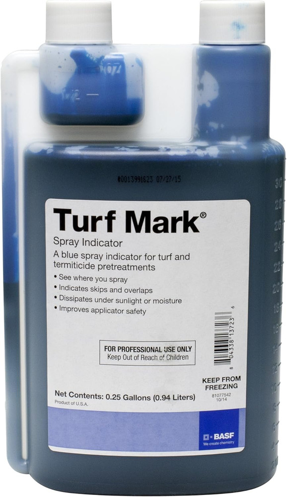 Turf Mark Blue Spray Marking & Pattern Indicator Dye for Weed, Fertilizer & Herb