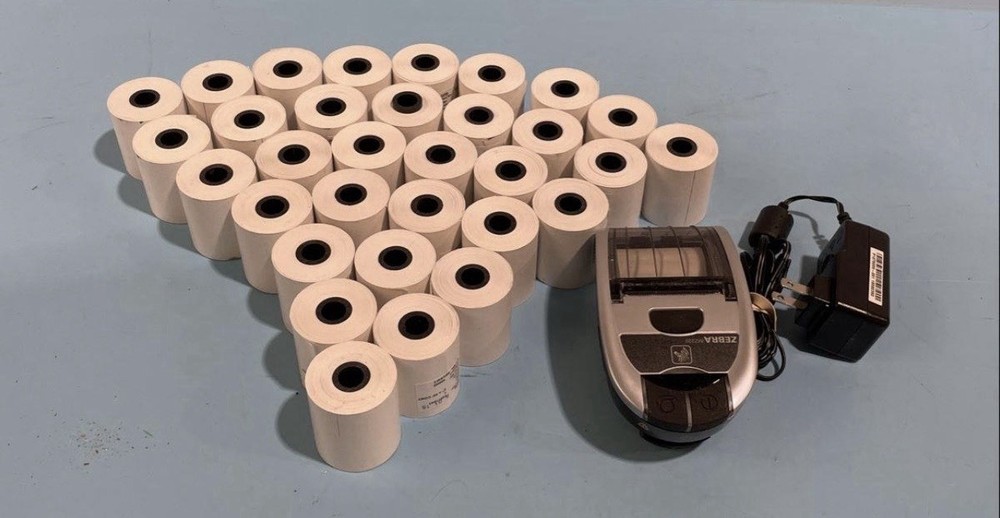 Zebra iMZ220 Mobile Printer | M2I-0UB80010-00 | Bluetooth Receipt Label Printer