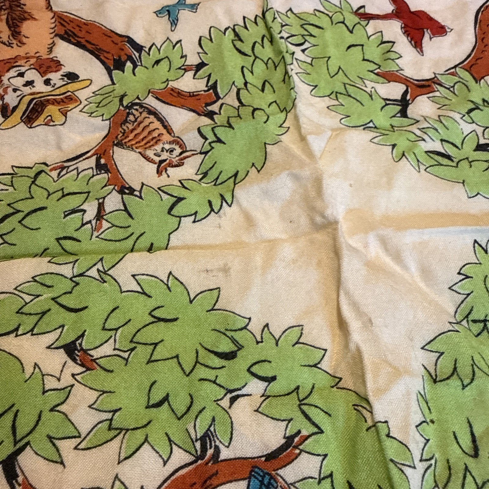 VTG 1940s-50s US Dept Agriculture SMOKEY THE BEAR Forestry Department SCARF-HTF