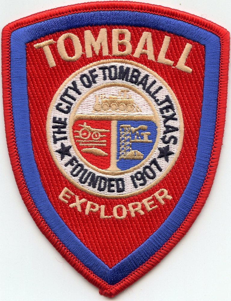 TOMBALL TEXAS TX EXPLORER POLICE PATCH