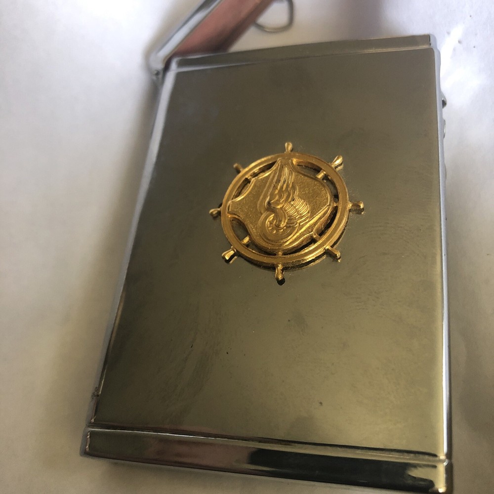 WWII USGI WW2 Transportation Corps cigarette Case Orig U.S. Army