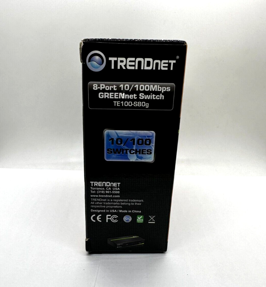 TRENDnet TE100 (TE100S80G) 8-Ports External Switch