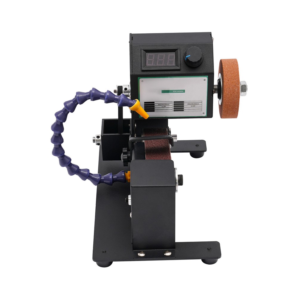 Desktop Mini Belt Sander Grinder Blade Sharpener Tool Table DIY Polishing Sander