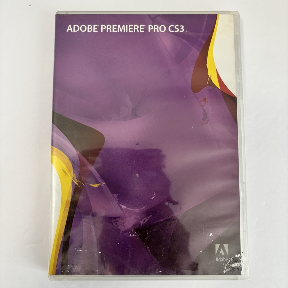 Adobe Premiere Pro CS3 Software for Macintosh Mac with Serial Numbers