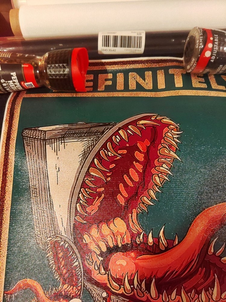 Dungeons And Dragons Mimic Canvas Poster