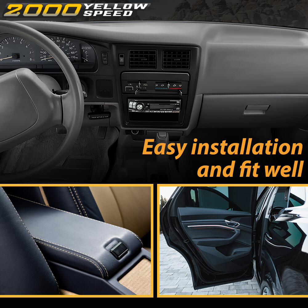 Dash Center Air Vent Radio Bezel Trim W/ Cup Holder Fit For 95-97 Toyota Tacoma