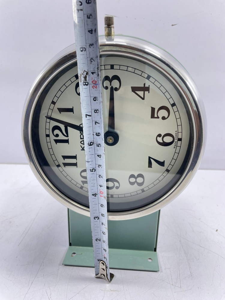 Kappa SSC-404 Double Faced Bracket 2 Hand MasterClock Slave Clock 24VDC Nautical