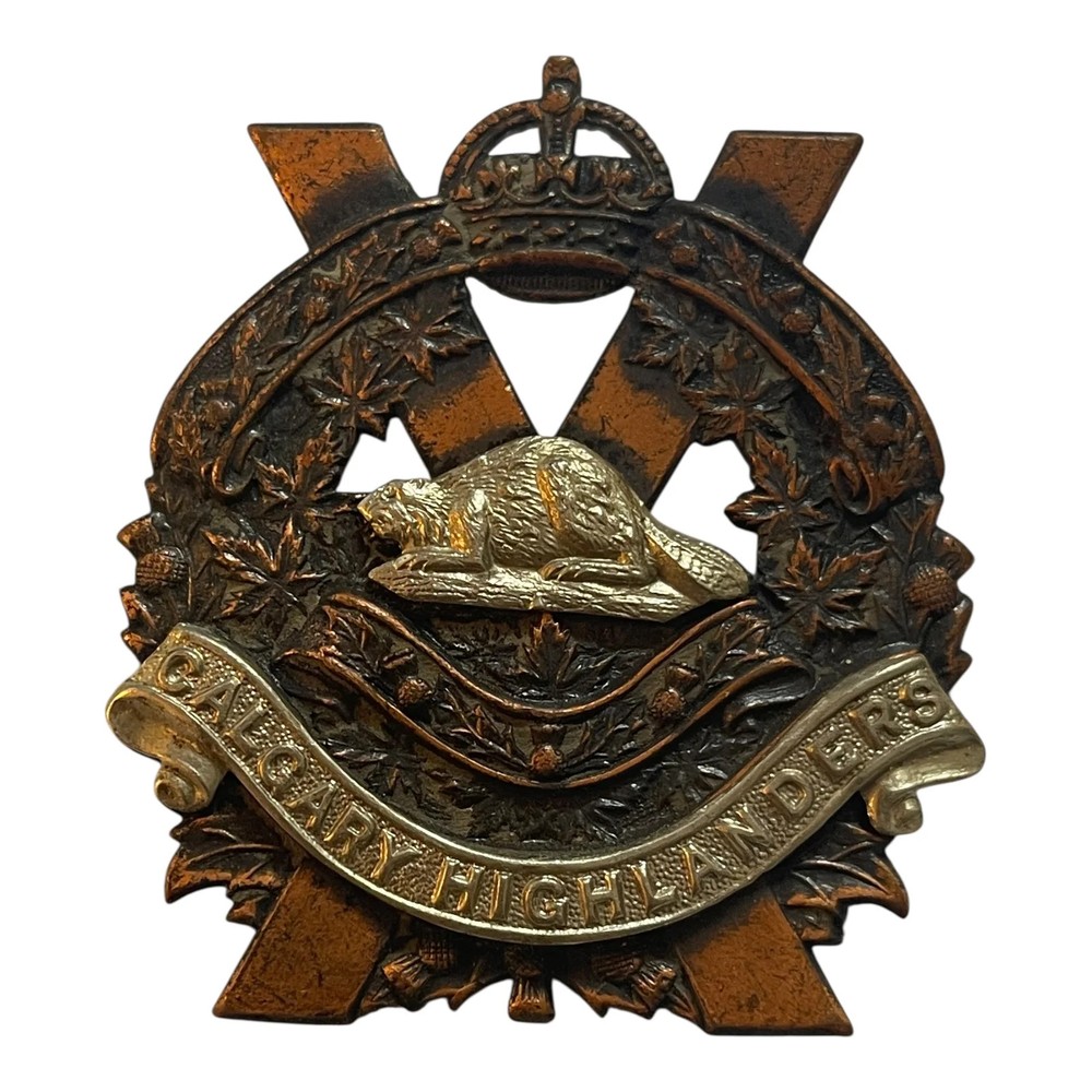 WW2 Calgary Highlanders Cap Badge