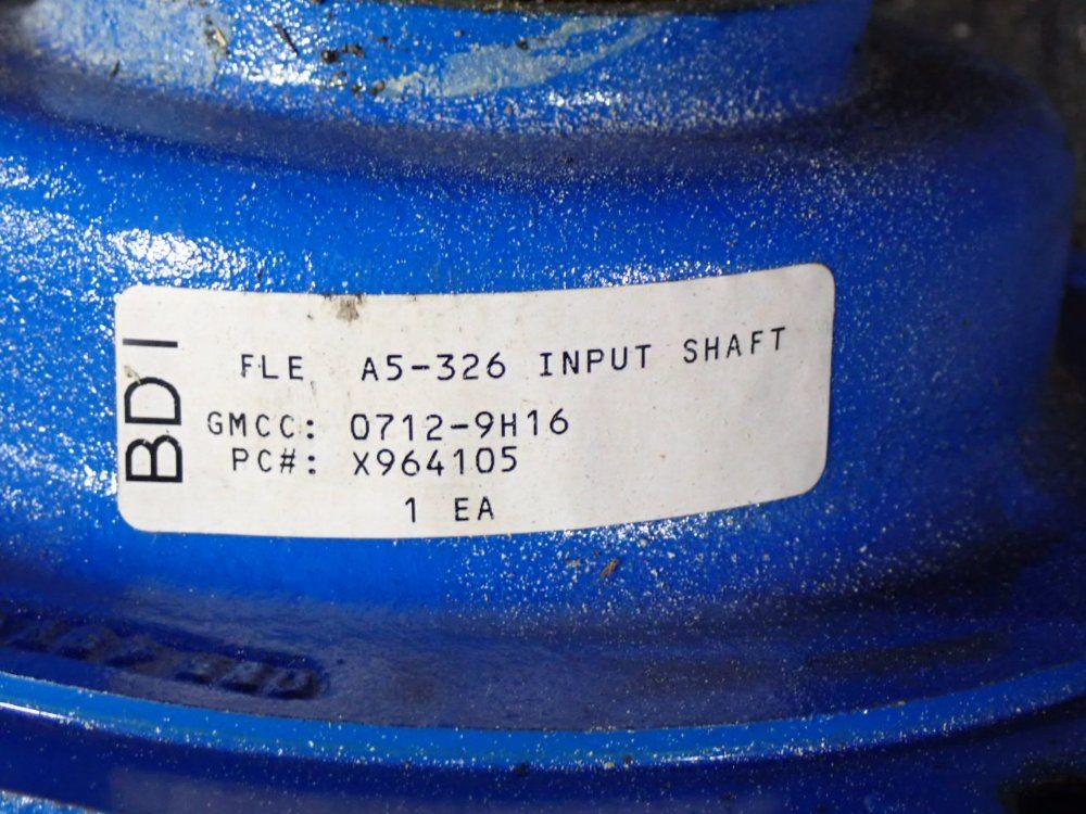 BDI GEAR REDUCER 08250560740