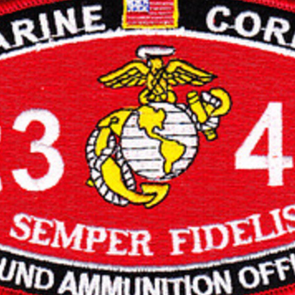 2340 Ground Ammunition Officer MOS Patch