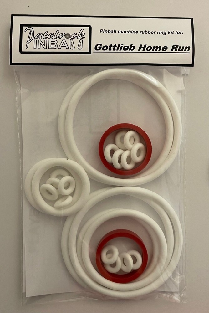 1971 Gottlieb Home Run Pinball Machine Rubber Ring Kit