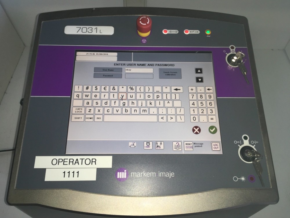 MARKEM IMAJE 7031L Controller Laser Printing SmartLase & Lightjet Vector Printer