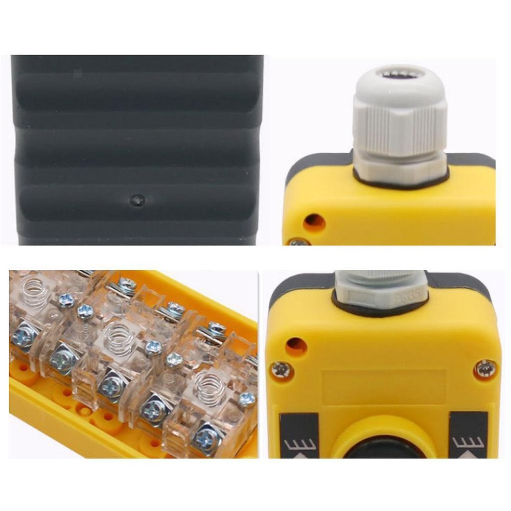 1pc COP3B Crane Button Switch Box Lifting Unloading Dustproof Rainproof